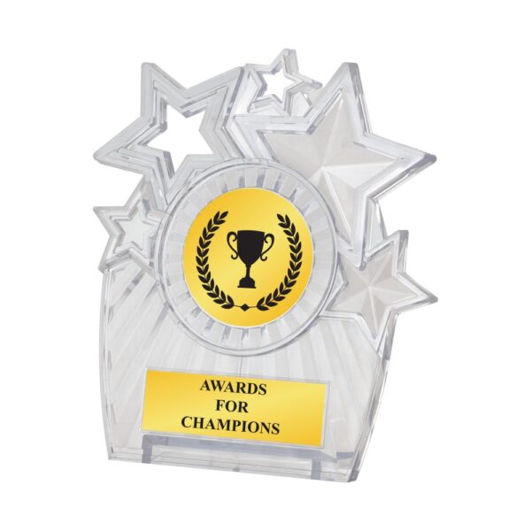 Acrylic Desktop Plaque 18095 Translucent