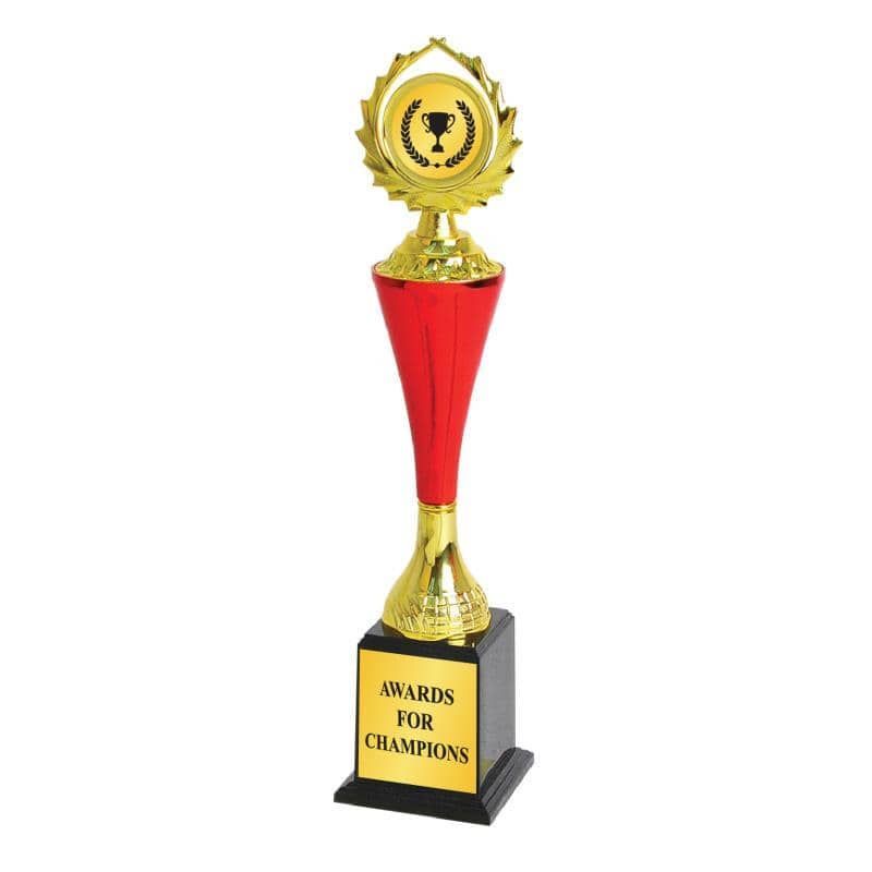 Economy Trophy  Gold Red - Emico Trophy Official